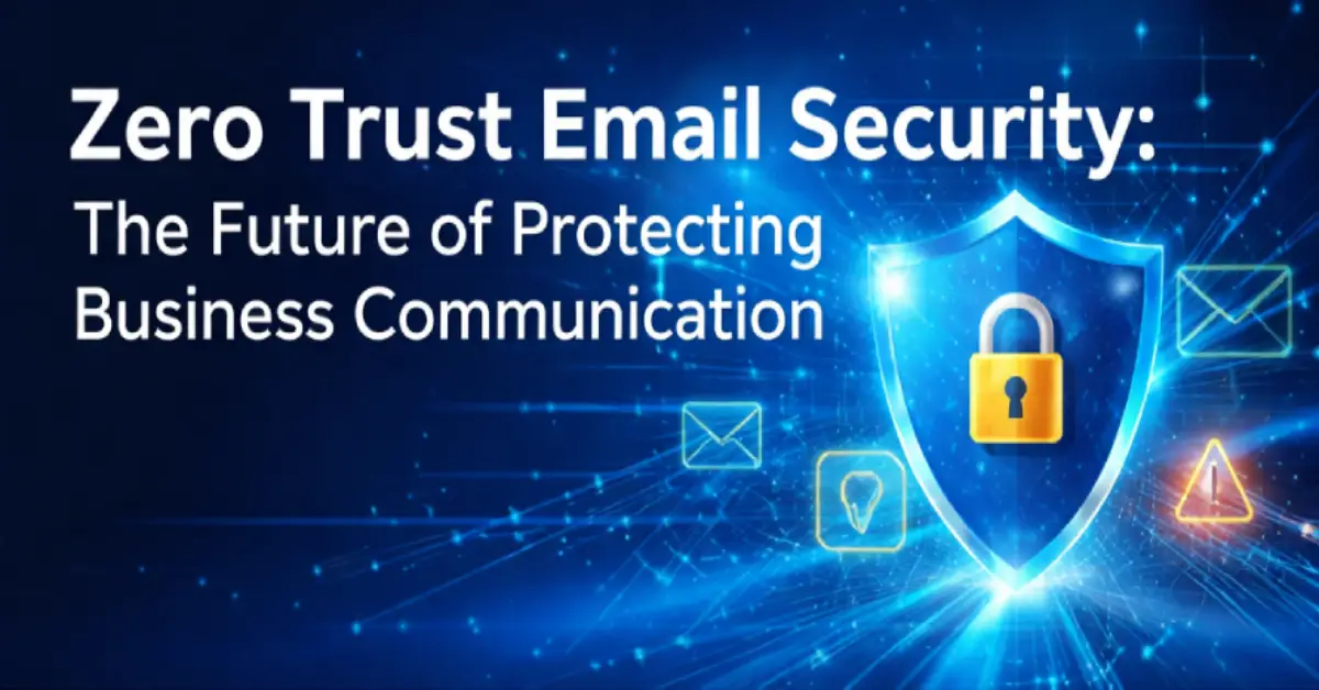 Zero Trust Email Security: The Future of Protecting Business Communication preview