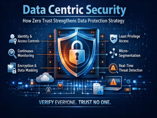 Data centric security and zero trust data protection strategy