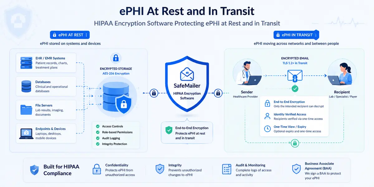 Breach Safe Harbor for ePHI Encrypted With SafeMailer
