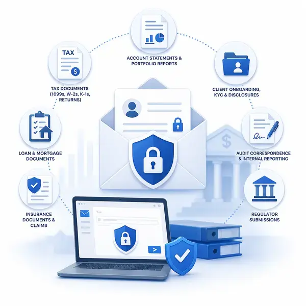 Financial Documents That Require Encrypted Email
