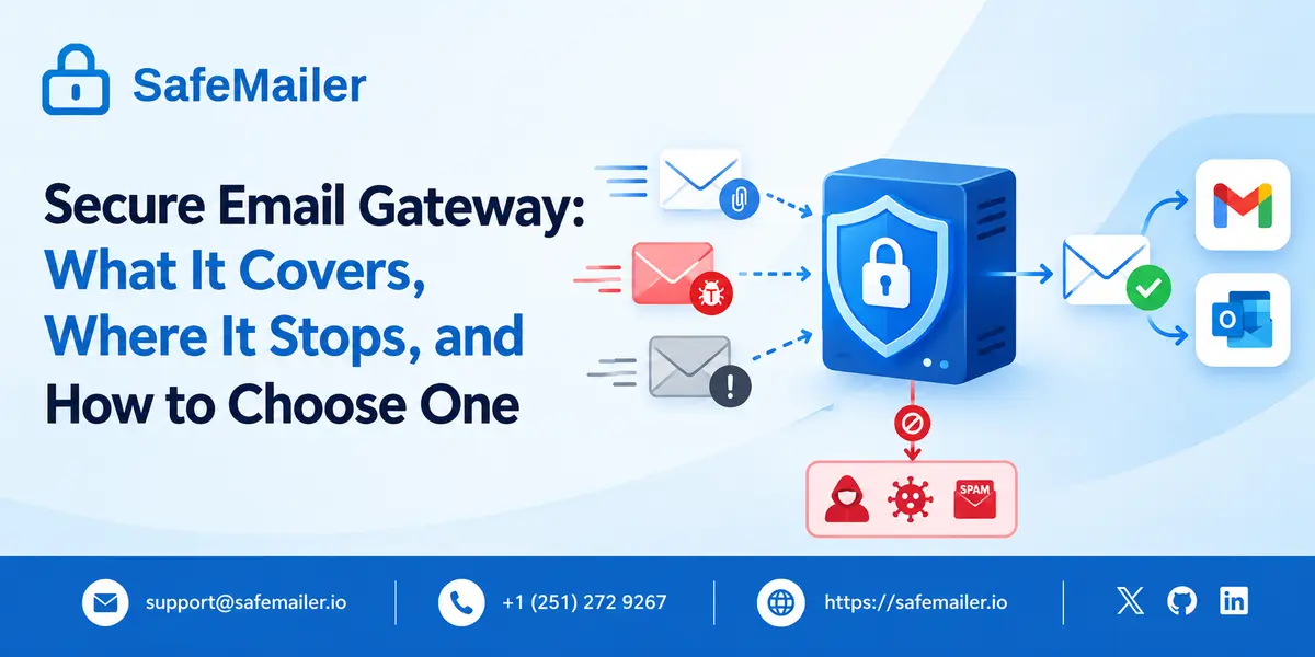 Secure Email Gateway: What It Covers, Where It Stops, and How to Choose One