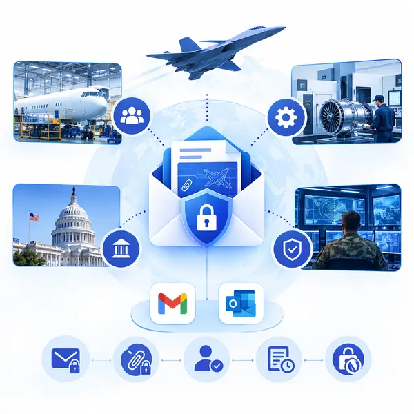 Secure Messaging for Aerospace and Defense Manufacturers